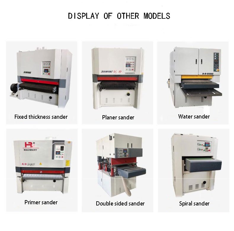 wide belt sanding machine